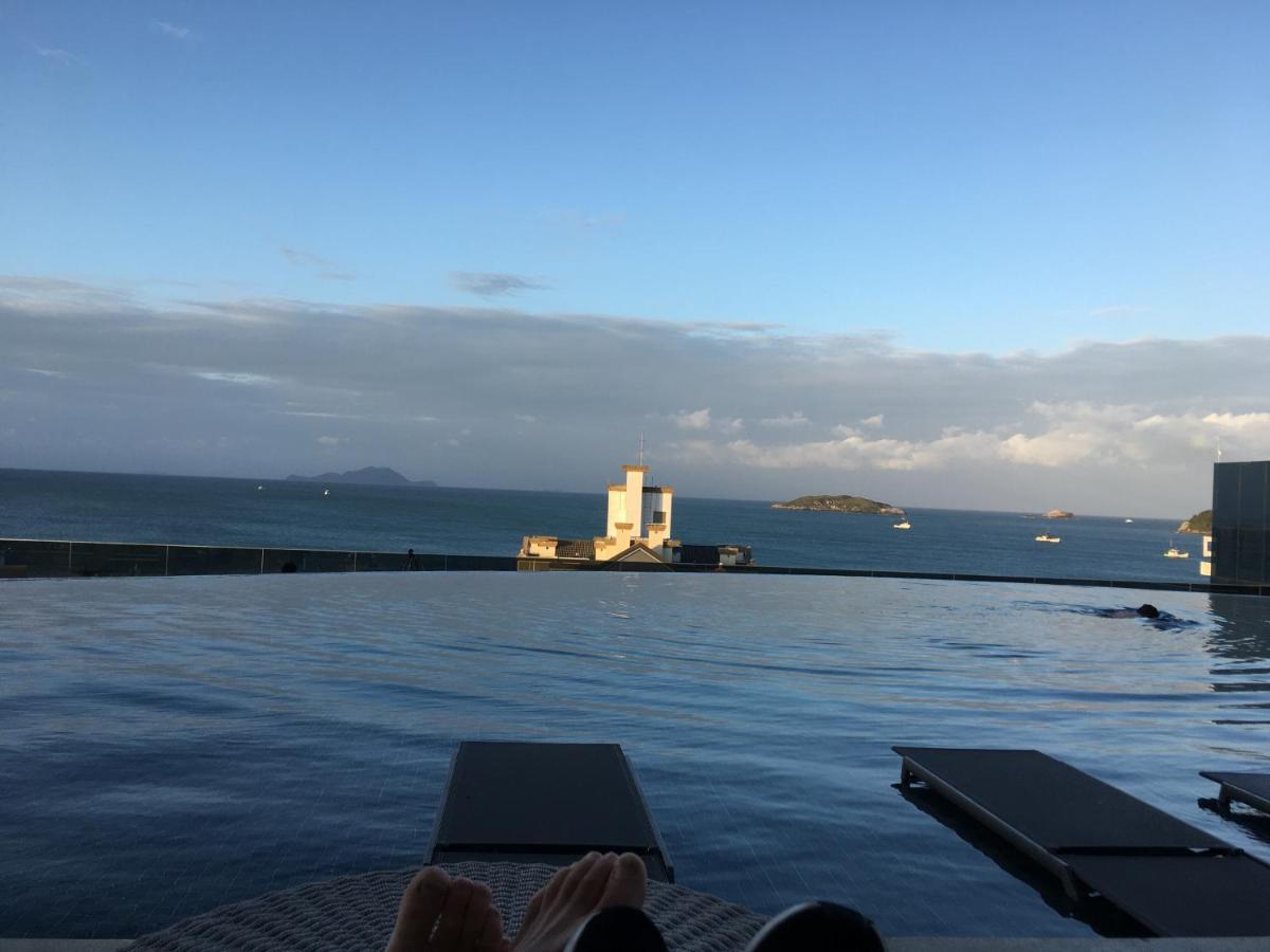 apartamento design com piscina e vista espetacular Florianópolis Esterno foto