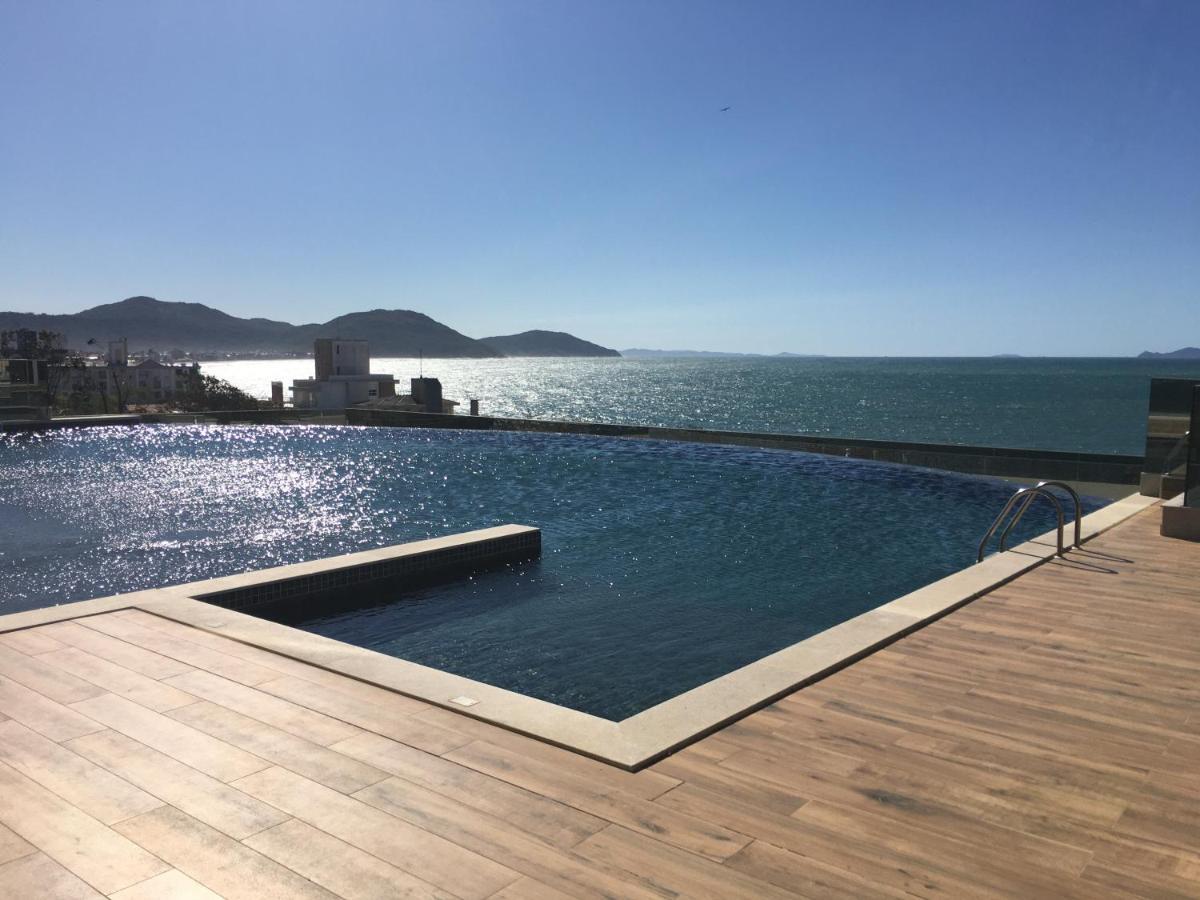 apartamento design com piscina e vista espetacular Florianópolis Esterno foto