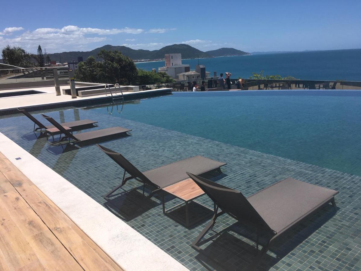 apartamento design com piscina e vista espetacular Florianópolis Esterno foto